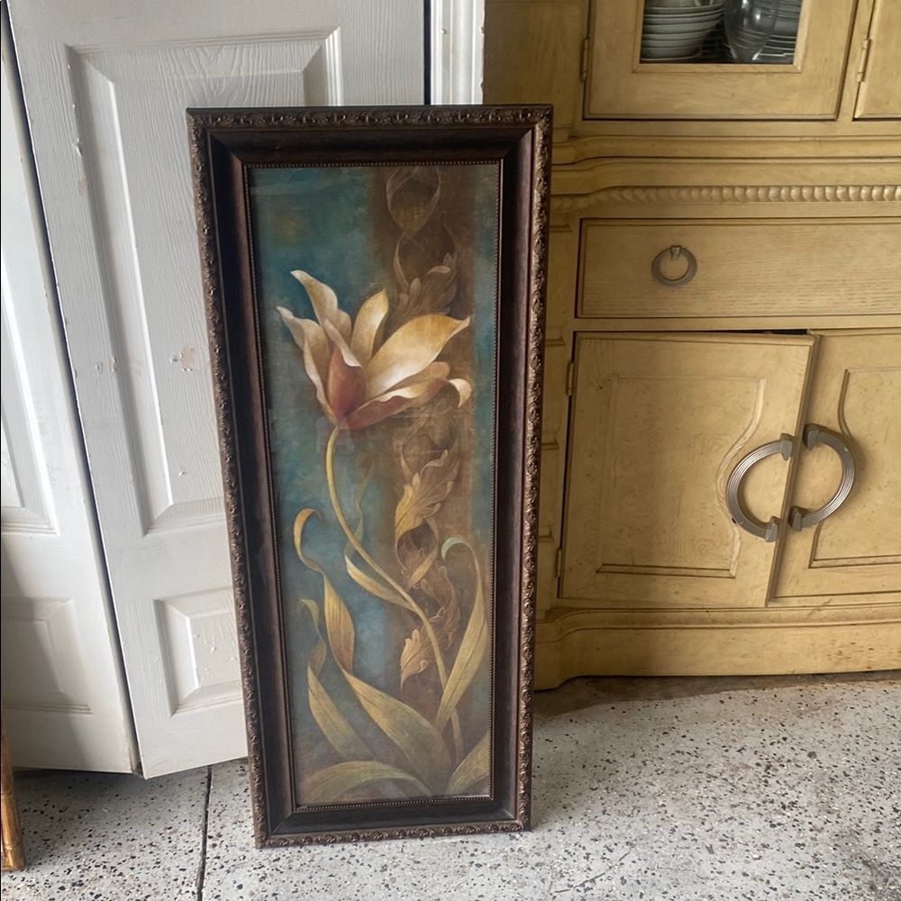 Flower picture frame